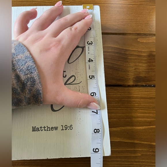 Rustic Farmhouse Black White Wedding Marriage Quotes Wall & Home Decor Set of 2 - Picture 6 of 8